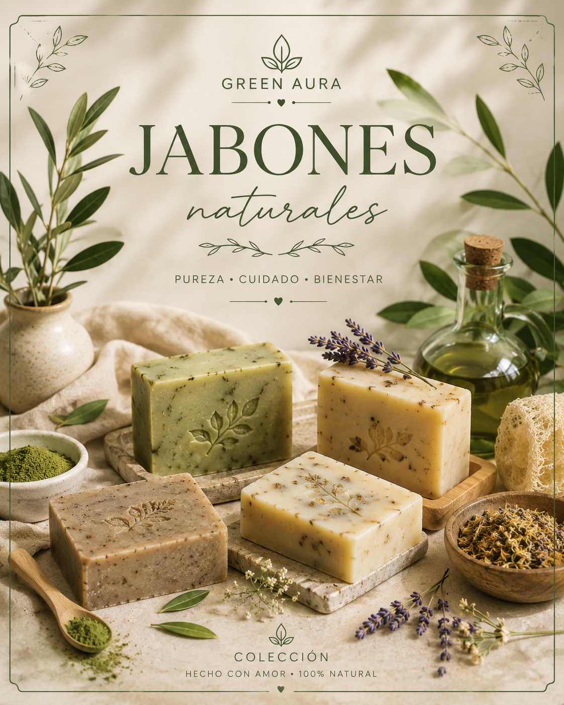 Jabónes Artesanales -🌿Green Aura🌿