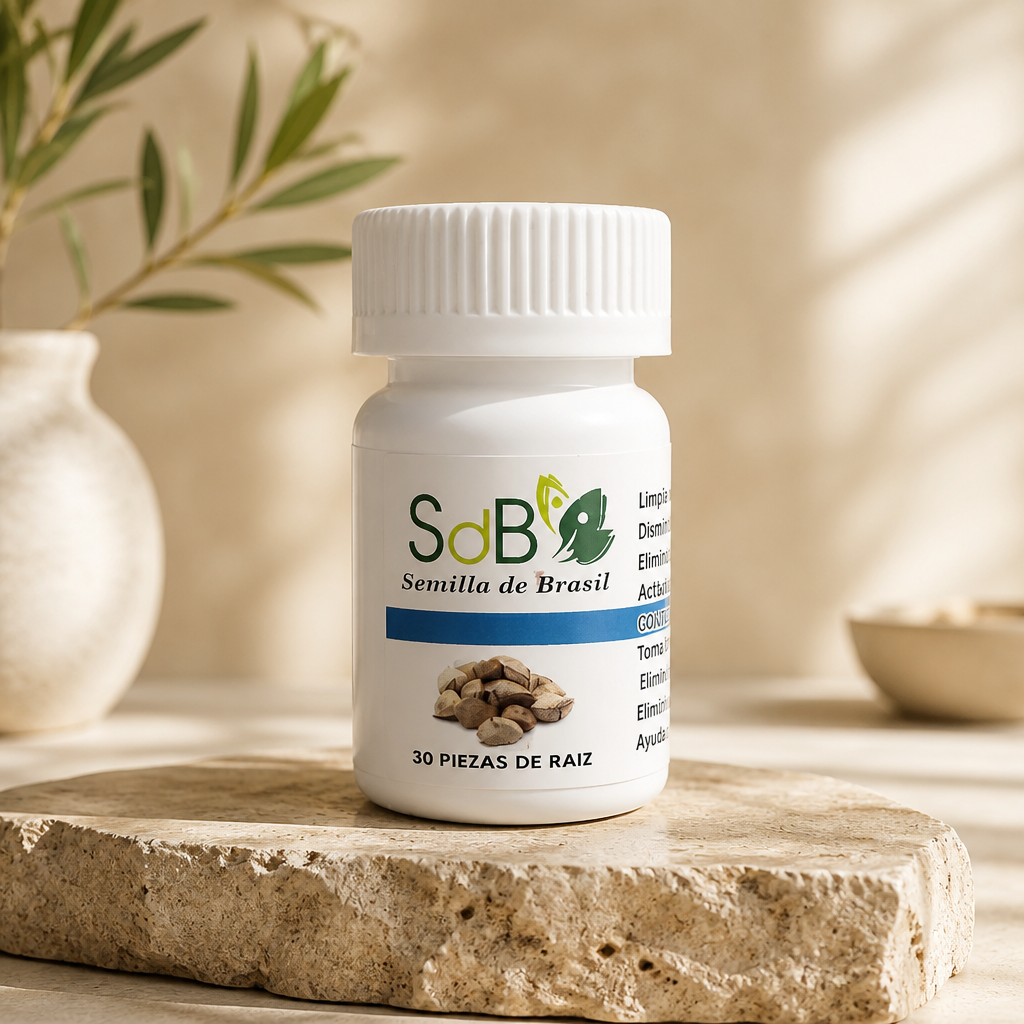 Semilla de Brasil – Suplemento Alimenticio 30 Cápsulas