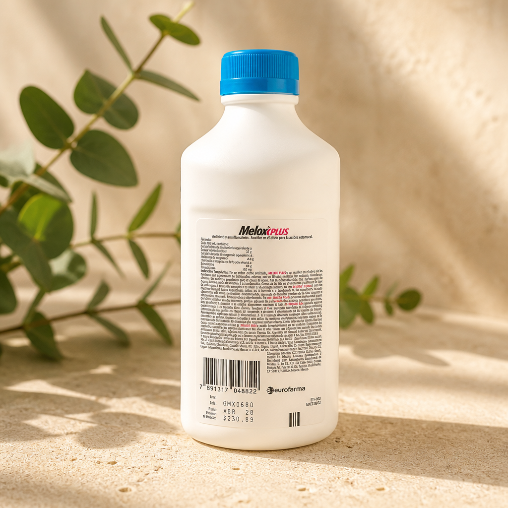 Melox Plus Sabor Menta 360 ml – Suspensión Oral