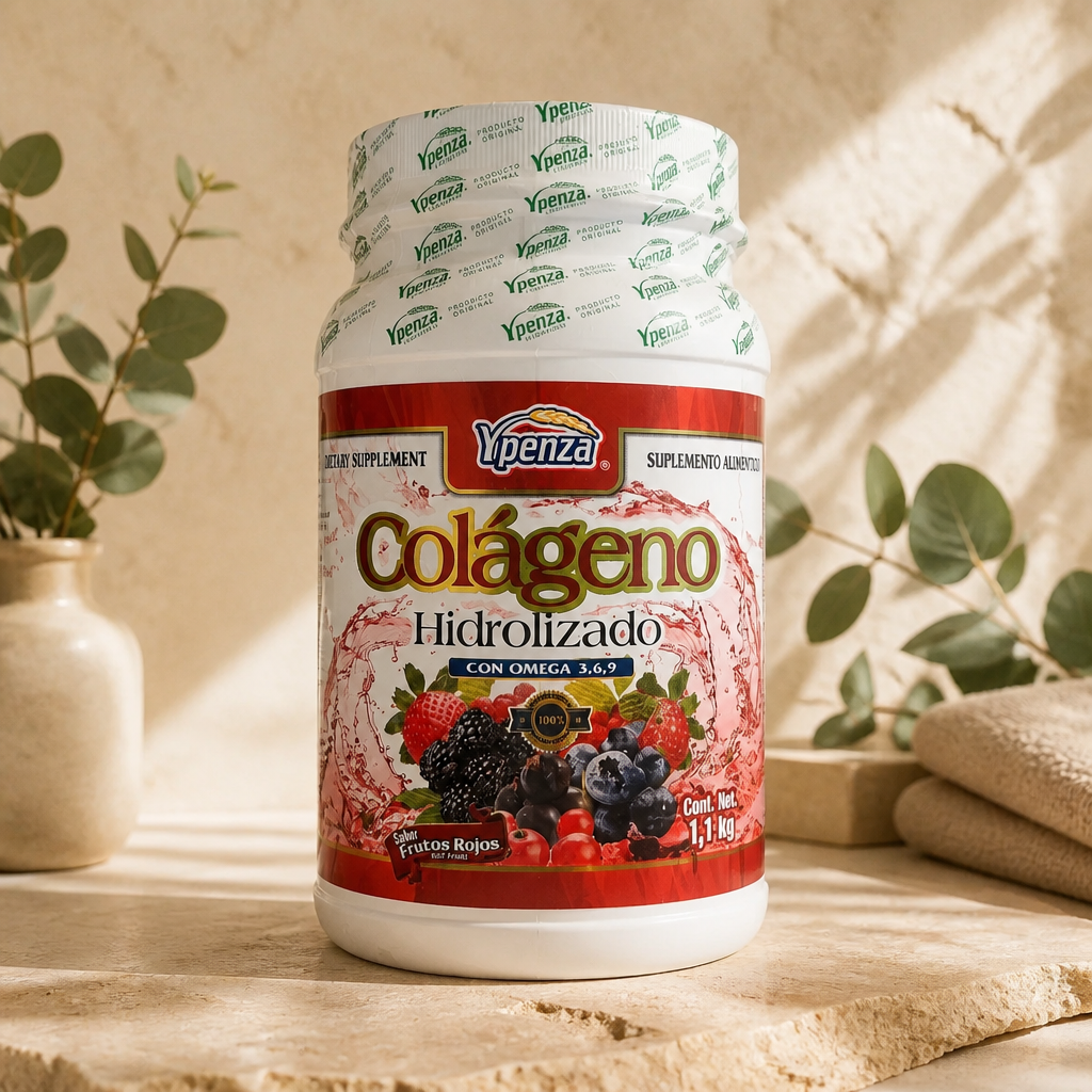 Colágeno Hidrolizado Sabor Arándano – Suplemento Alimenticio | 500 g