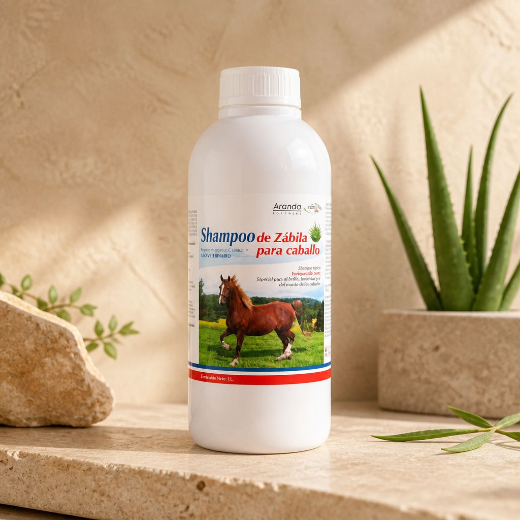 Shampoo de Zábila para Caballo – 1 L