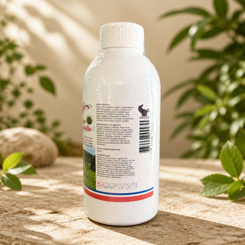 Shampoo de Zábila para Caballo – 1 L