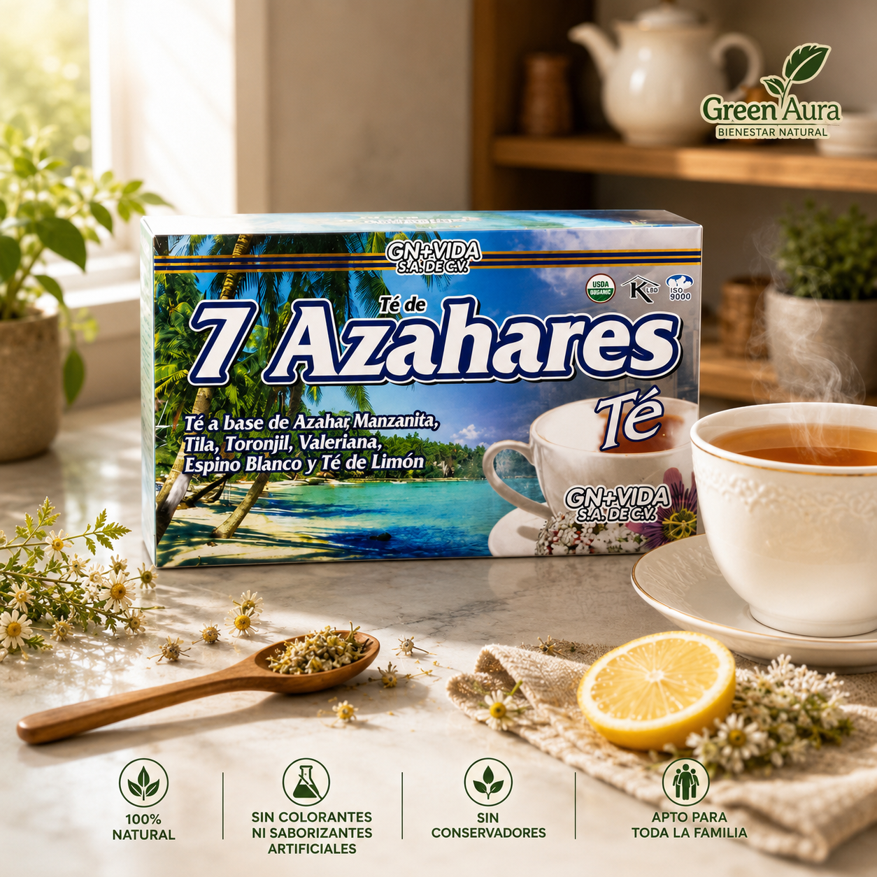 Té de 7 Azahares- (20 Sobres)