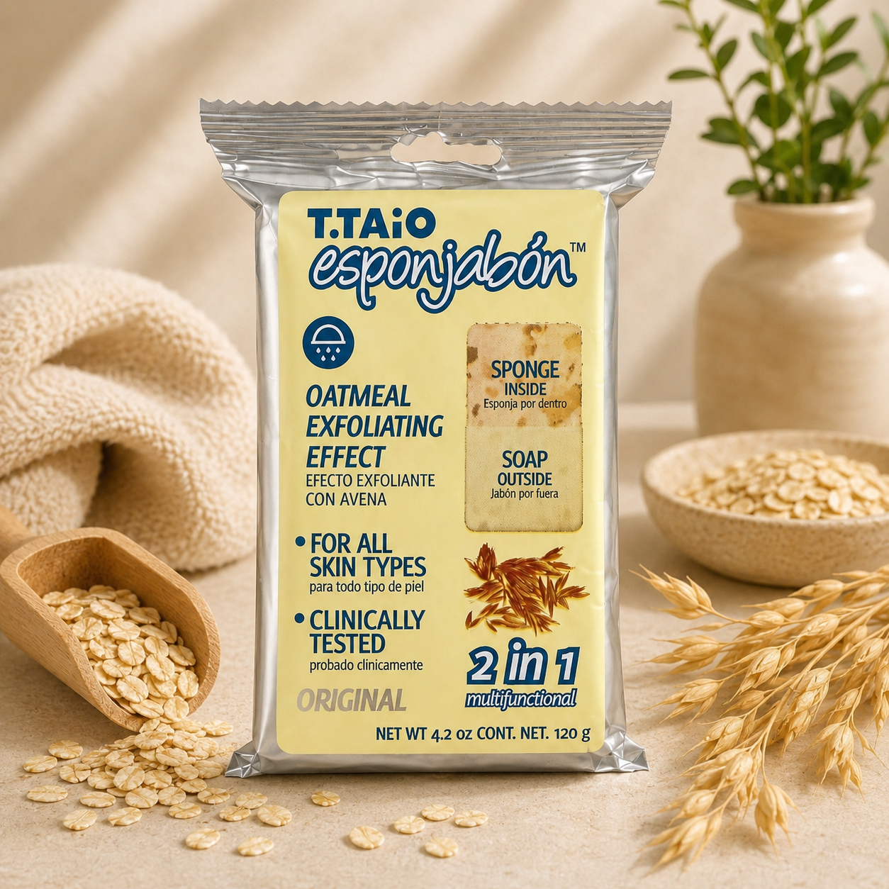 Esponjábon de Avena