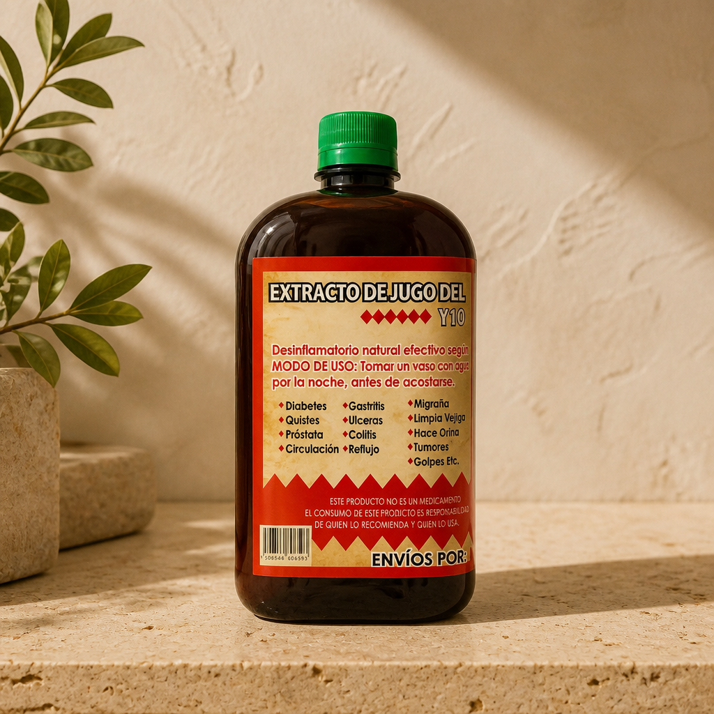 Jugo de Maguey y Sábila Organica y 10 Plantas Medicinales