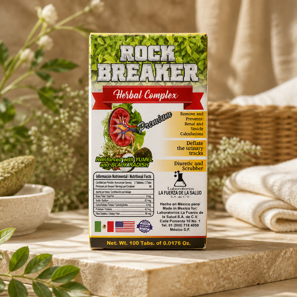 Rompe Piedras – Herbal Complex | 100 Tablets