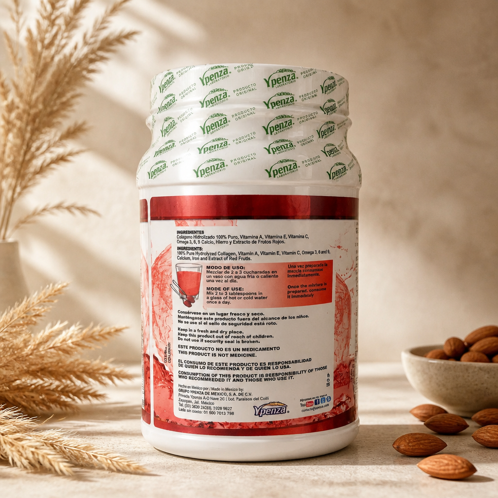 Colágeno Hidrolizado Sabor Arándano – Suplemento Alimenticio | 500 g