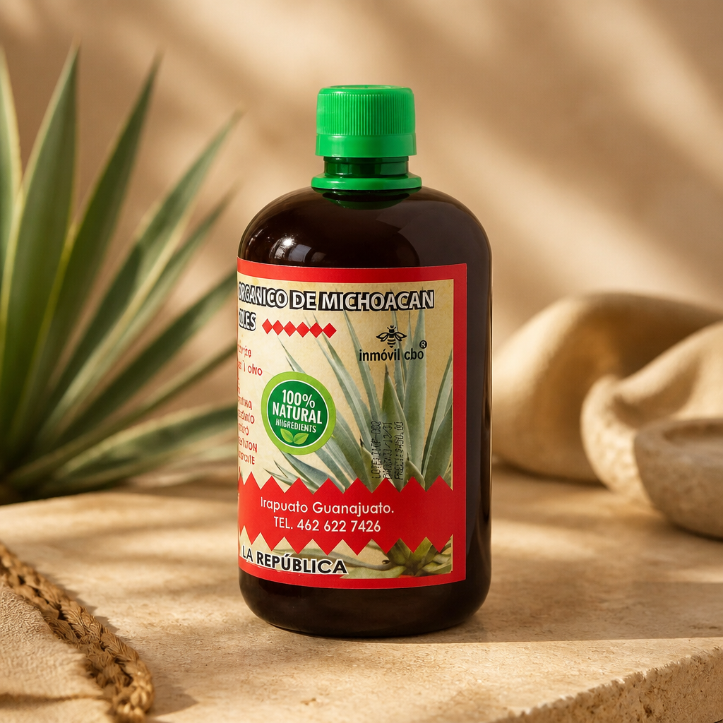 Jugo de Maguey y Sábila Organica y 10 Plantas Medicinales