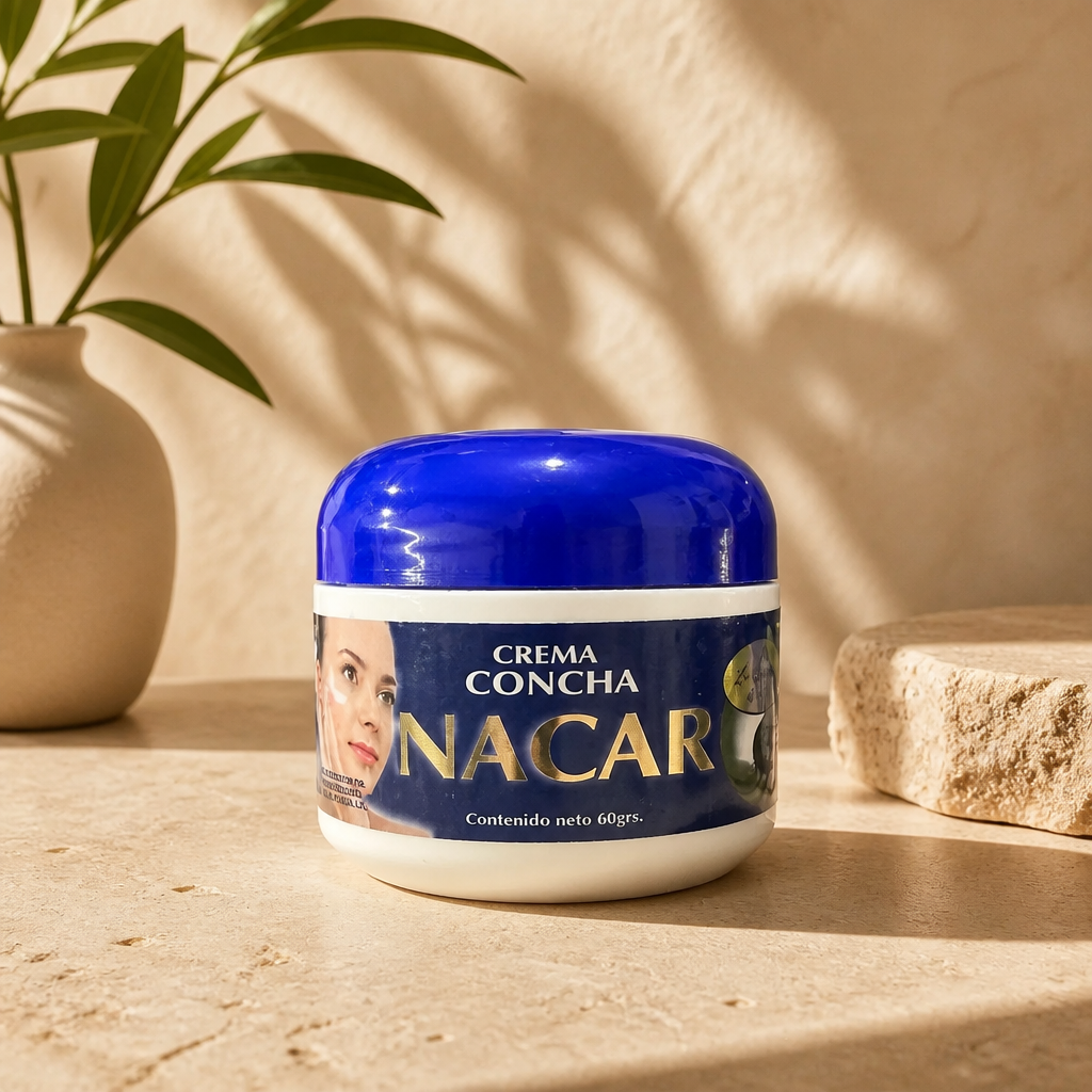 Crema de Concha Nácar – Crema Facial y Corporal 120 g