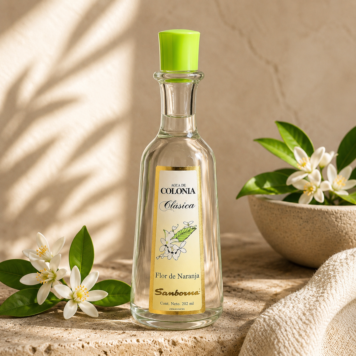 Agua de Colonia Clásica Flor de Naranja Sanborns 202mL