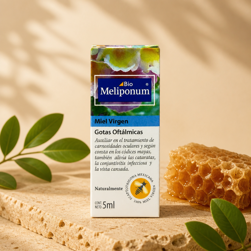 Meliponum – Gotas Oftálmicas con Miel Virgen 5 mL