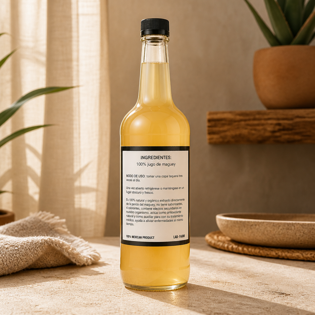 Jugo de Maguey Natural – 1 Litro