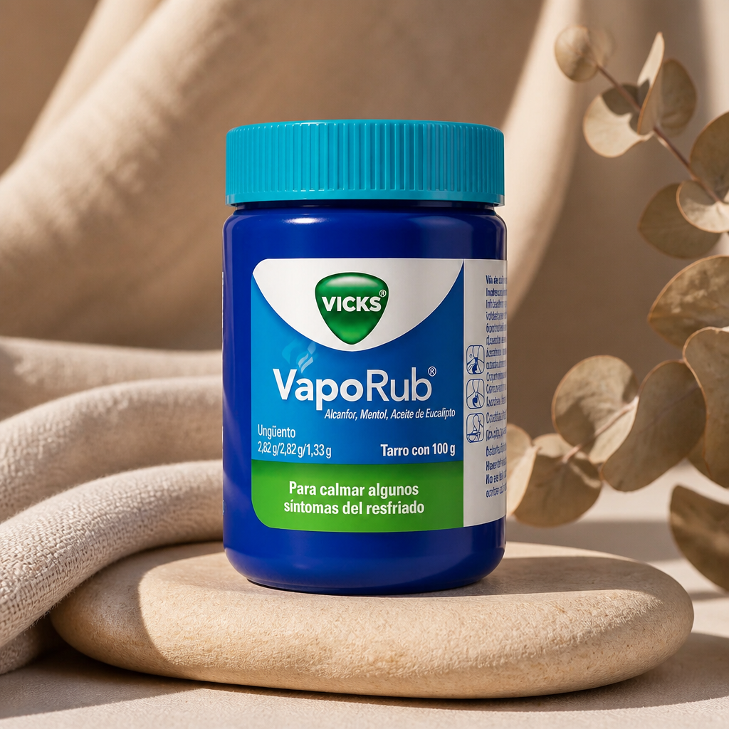 Vicks VapoRub Original 100 g |
Bálsamo Aromático