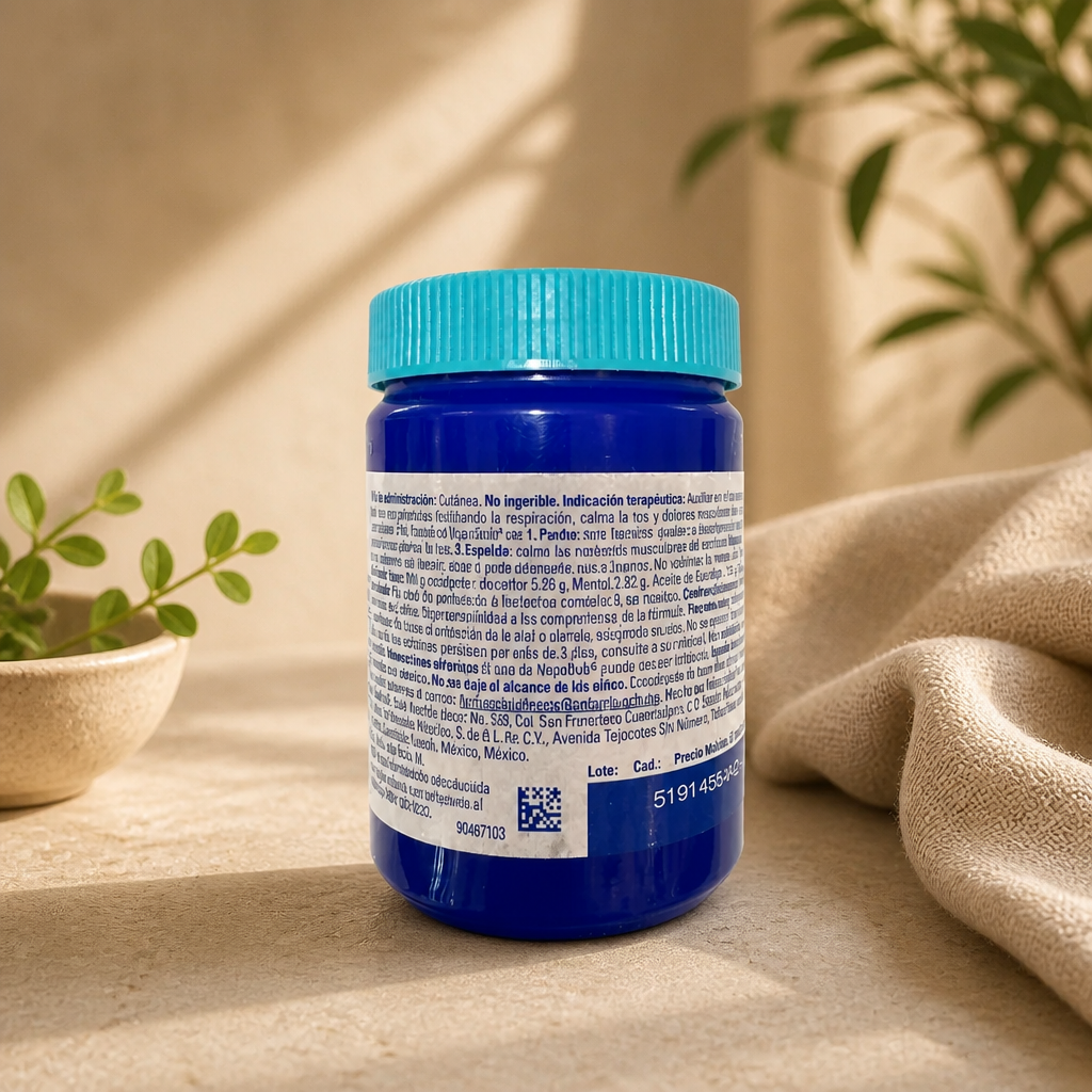 Vicks VapoRub Original 100 g |
Bálsamo Aromático