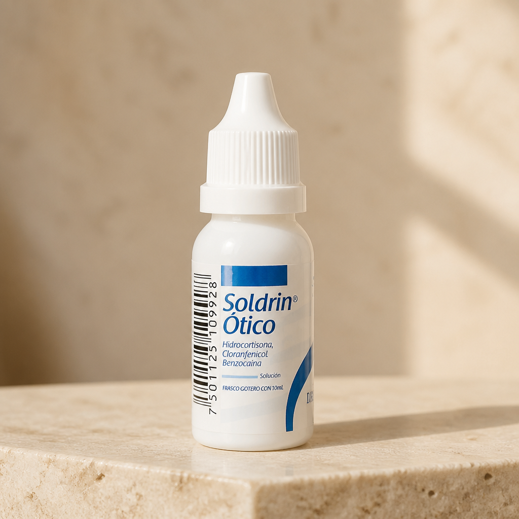 Soldrin Ótico Gotas para los Oídos | 10 mL