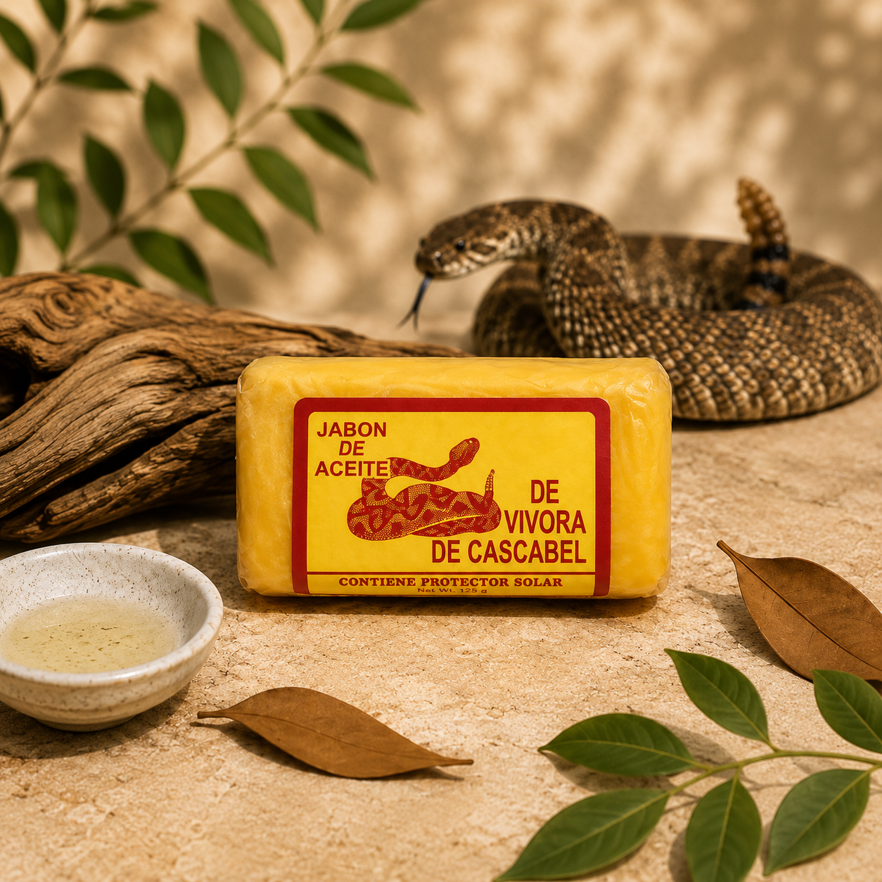 Jabón Vibora de Cascabel