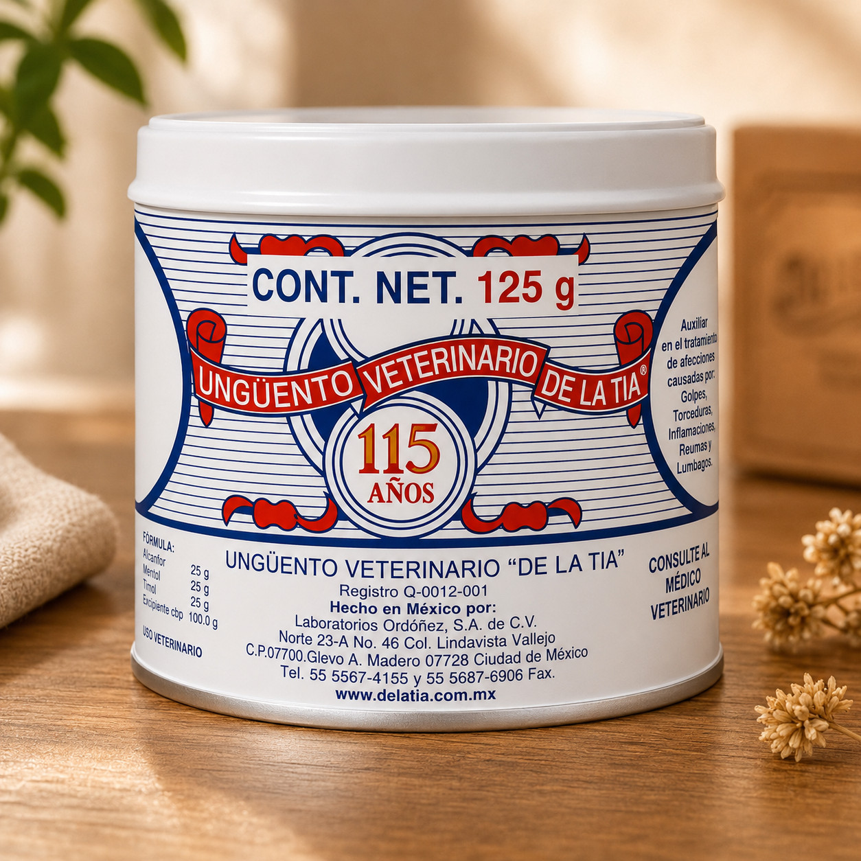 Ungüento de la Tía 125 g | Original Mexican Ointment