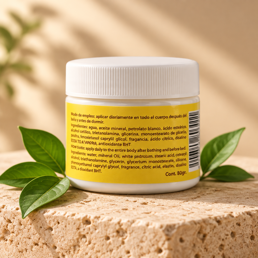 Crema Corporal Piel Sana con Aceite de Víbora y Colágeno Hidrolizado